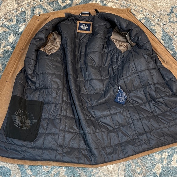 Dockers Tan Pea Coat for Men - Picture 7 of 10